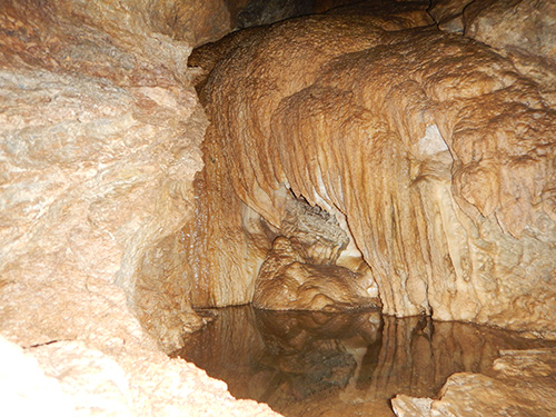 underground cave pond